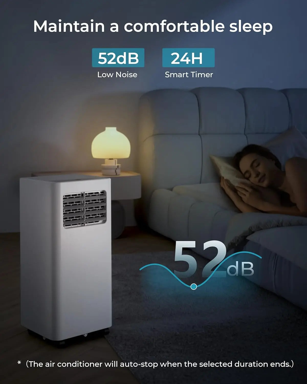 Portable Air Conditioners 12000 Btu 3 in 1 Portable Cooling AC with Dehumidifier Floor Air Conditioner for Home