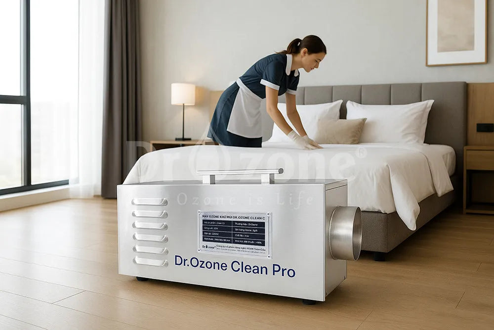 OEM Dr.Ozone Clean C2 Portable Stainless Steel Ozone Machine for Car and Household Deodorization