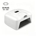 2 IN 1 Nail Lamp Single Toe Single Finger Gel Nail Curing Lamp Full Hand Fast Drying LED Light Nail Dryer Auto Sensor Dual Lamp