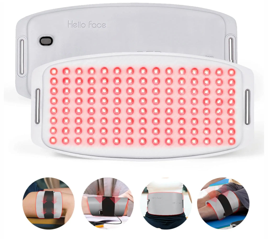 Hello Face Wireless Near-Infrared and Red Light Facial Mask For Powerful Professional Ultra-light Mask