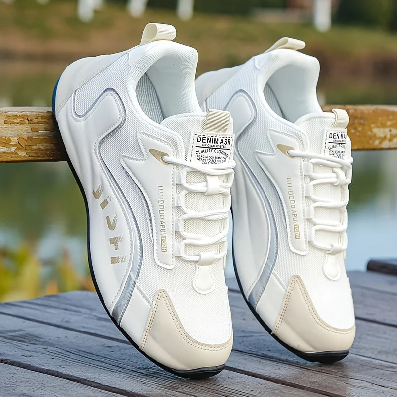 Pair Breathable Men's Training Shoes with Height Increase, Lace-up, Comfortable, Lightweight,