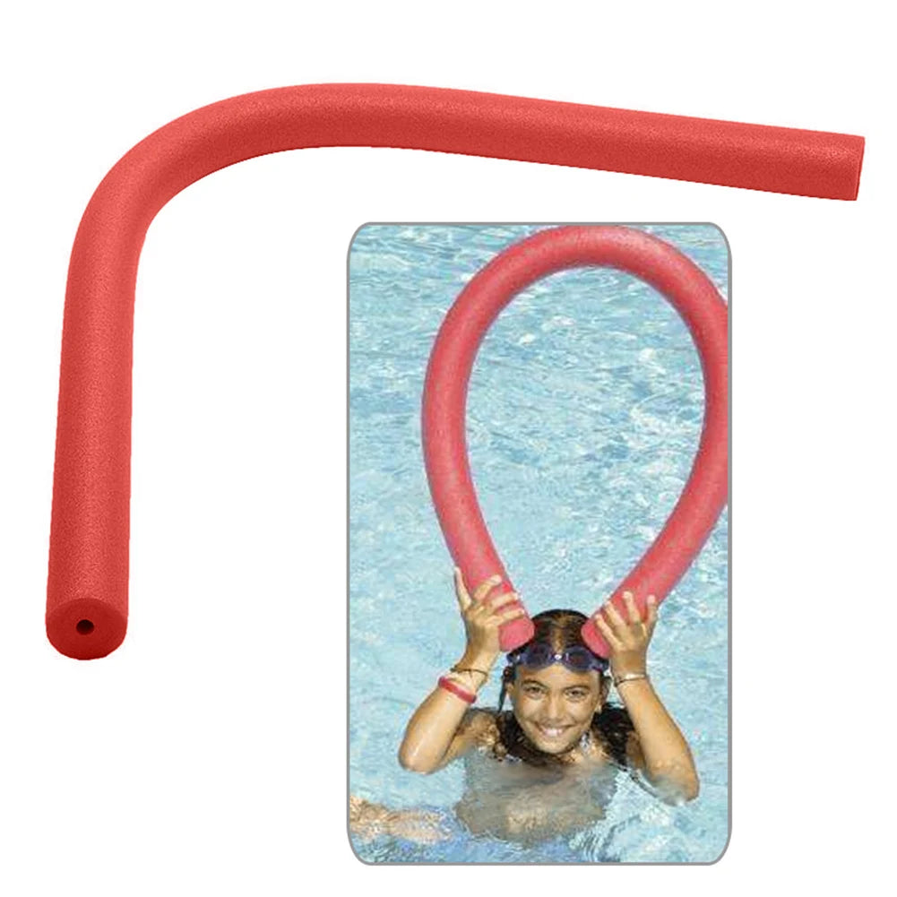 Portable Flexible EPE Learn Swimming Pool Noodle for Adult Children Summer Swimming Aid Pool Underwater Scooter