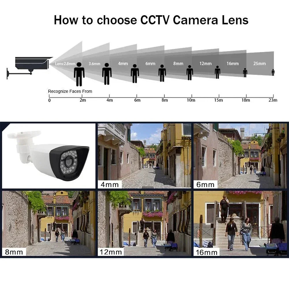 AI Audio IP POE Camera 5MP 4MP H.265 HD Infrared Full Color Dual Light RTSP ONVIF XMEye Outdoor Waterproof Security System with