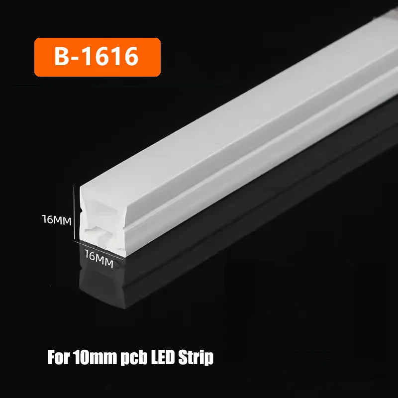 Led Neon Strip Rope Tube Waterproof Flexible Silicone Tape Diffuser for Ws2812 5050 Strip Light Home Atmosphere Decor Lighting