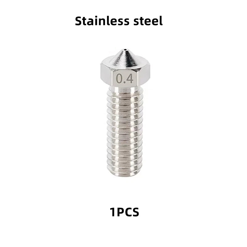 Volcano Nozzle For Artillery Sidewinder X1 & X2 Genius Pro Vyper Kobra Plus, Max 1.75mm Filament M6 Thread Hotend Brass Nozzles