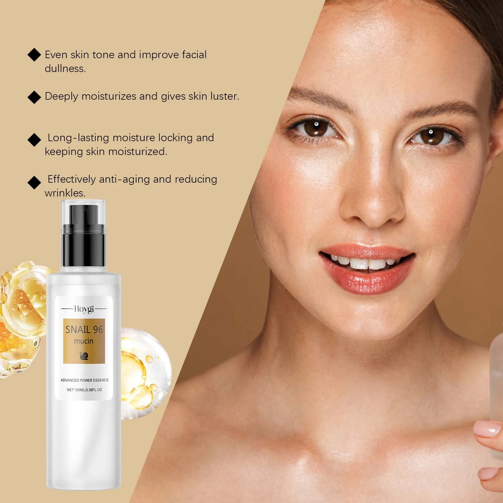 Precious Snail 96 Mucin Power Essence Smoothing Wrinkle Repairing Lift Firm Fade Fine Lines Brightening Skin Care Moisturizing