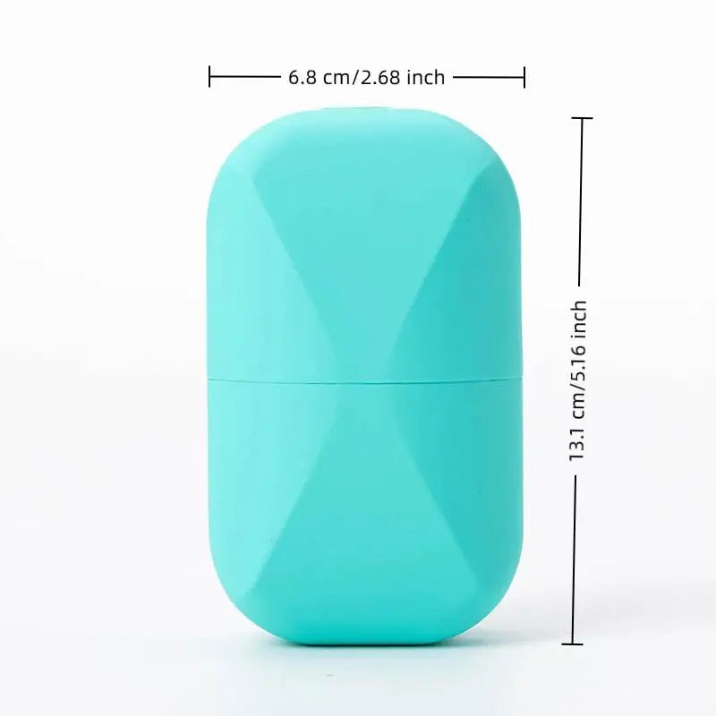 Face Lifting Facial Massager  Portable Silicone Ice Roller For Face Beauty Skin Care Tools Reusable  Trays Eyes And Neck