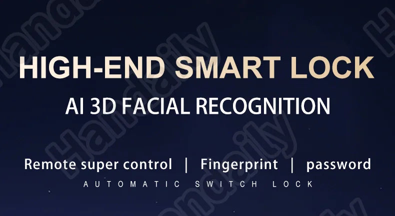 IP 67 Waterproof Smart Door Lock Palm Biometric Tuya WIFI 3D Face Recognition Cerradura Intelligent Video Rfid Digital Lock