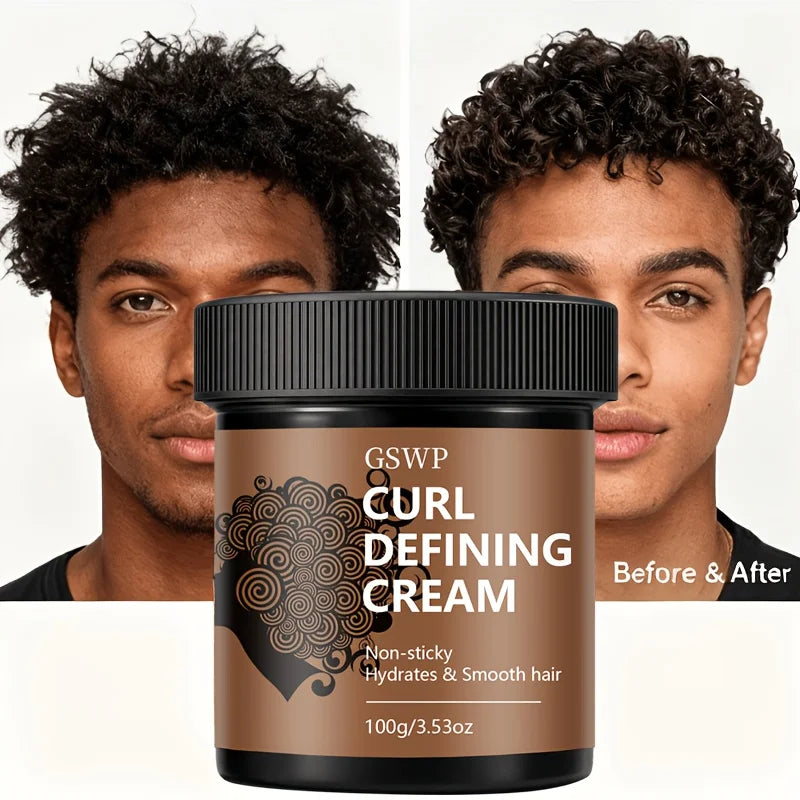 GSWP Curl Cream, Containing Castor Oil. Creates Perfect Curls With Added Bounce. Twists and Afro Styles. 100g/200g