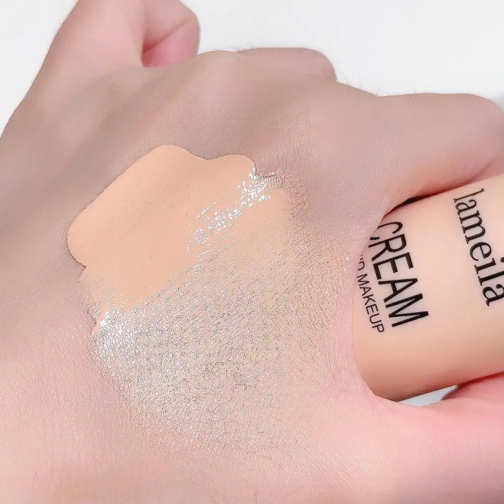 4Colors Matte Finish Liquid Foundation Effective Concealer Moisturizing Long-lasting Makeup Cosmetics for All Skin Tones