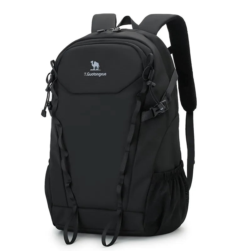 Men's Outdoor Large Capacity Backpack Travel Bag Women's Casual Hiking Bag Waterproof Lightweight Double Shoulder Bag