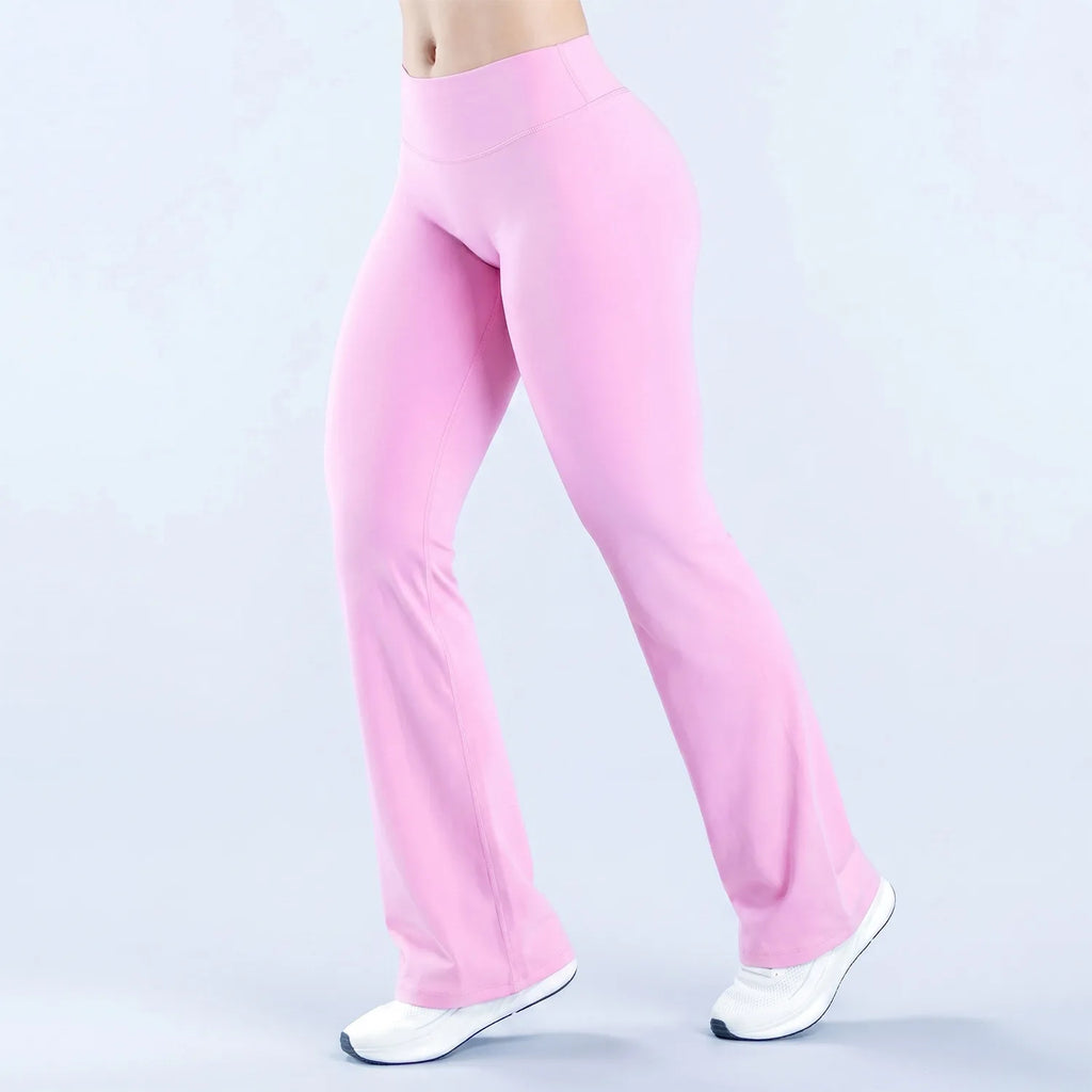 9 colors Yoga Pants GYM Naked Feel Straight-Leg Pants Ultra Soft Butter Fabric Women's Mid-Waist Pilates Running Sport Trousers