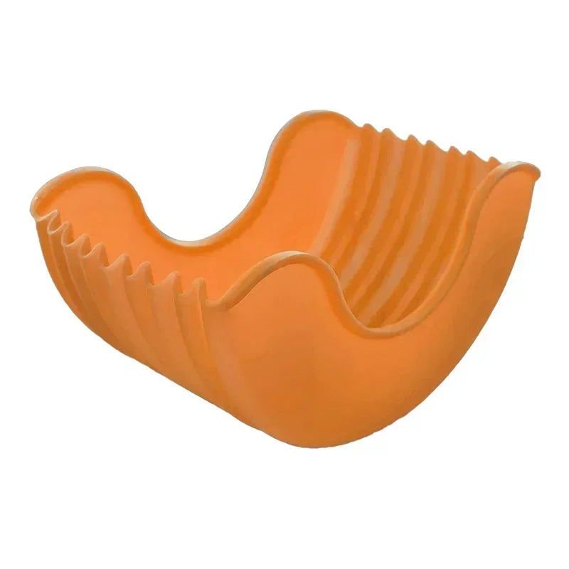 1-4pcs Reusable Burger Rack Useful Gadgets Silicone Frame Burger Tool Holder Shelf Storage Kitchen Organizer Tools Dining Bar LI