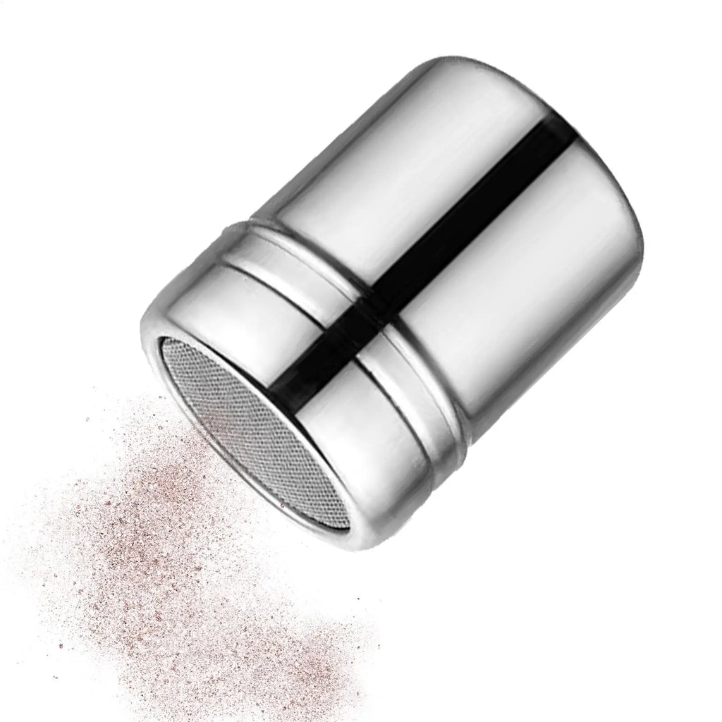 S/M/L Powder Sprinkler Bottle Stainless Steel Flour Sifter And Shaker Bottle Kitchen Gadgets Powder Shaker For Salt Sugar Cocoa