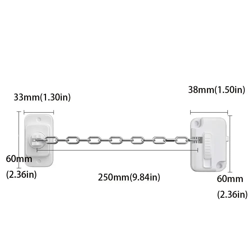 Safety Locks 1//2/3Pcs for Fridge Door Adjustable Refrigerator Lock with Keys Drawers Toilet and baby Safety Cabinet Lock C221