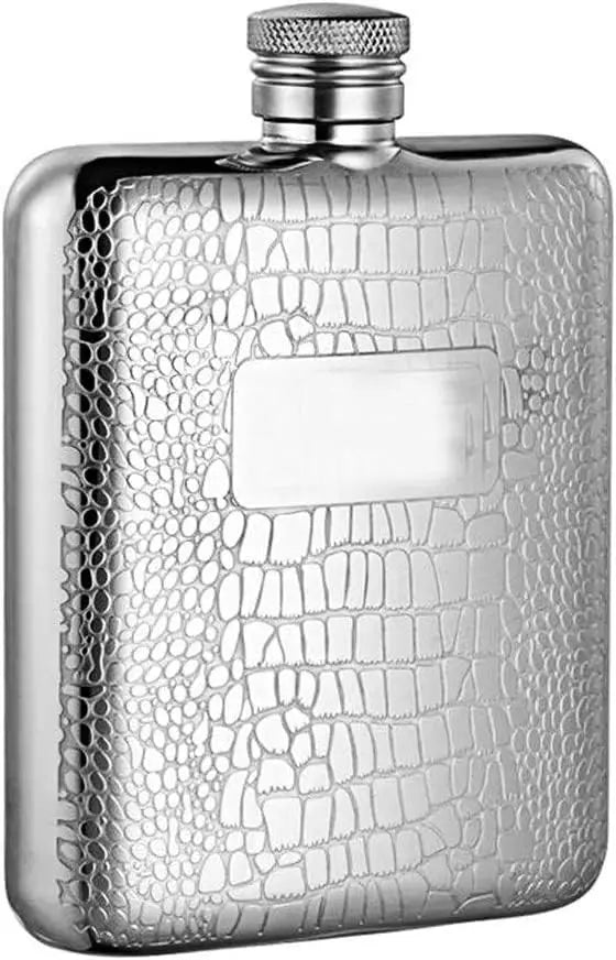 Personalized Small Mini-Thick Stainless Steel Portable Outdoor Flagon with High-Grade Wine Bottle