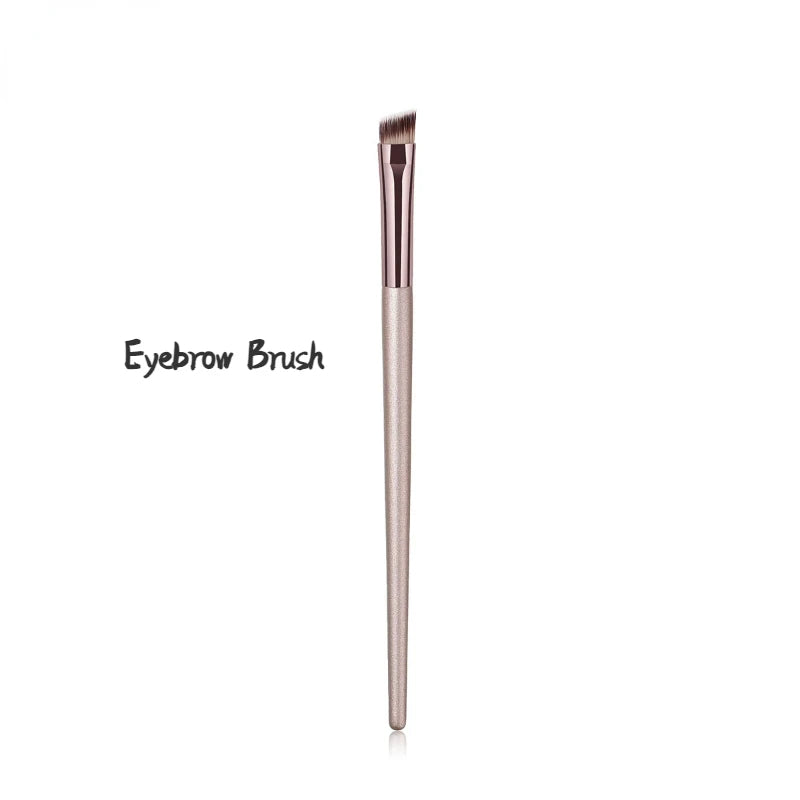 Champagne Colored Makeup Brushes Eye Shadow Eye Dark Circle Concealer Blending Cosmetic Brush Soft Brush for Women Makeup Tools