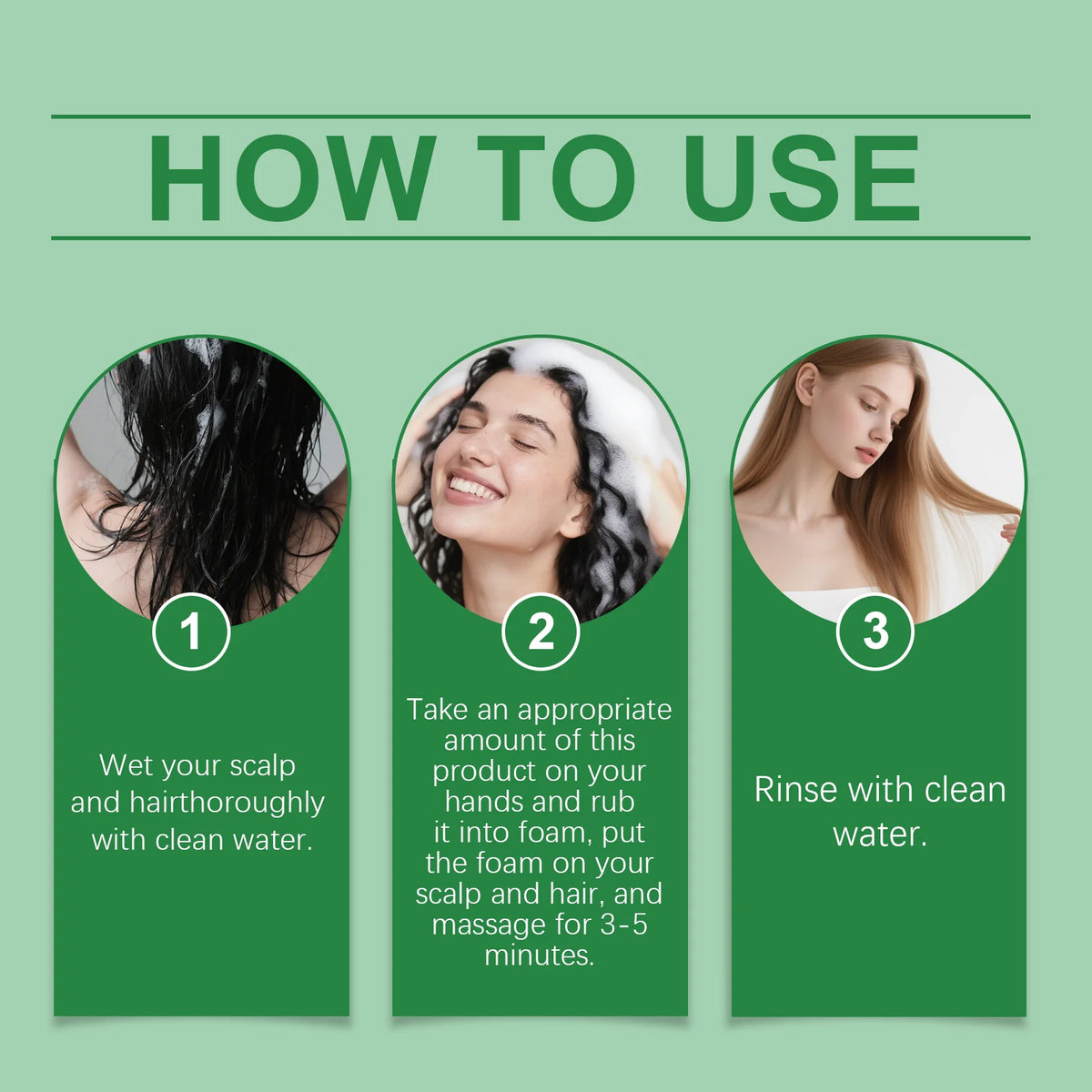 Rosemary Amino Acid Shampoo, Gentle Moisturizing Formula, Nourishing Scalp Care, Boost Hair Resilience for Weak Hair Strands