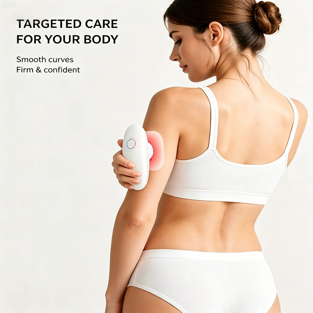 EMS Body Face Suction Massager Vacuum Anti Cellulite Slimming Device Microcurrent Beauty Machine Portable Rechargeable