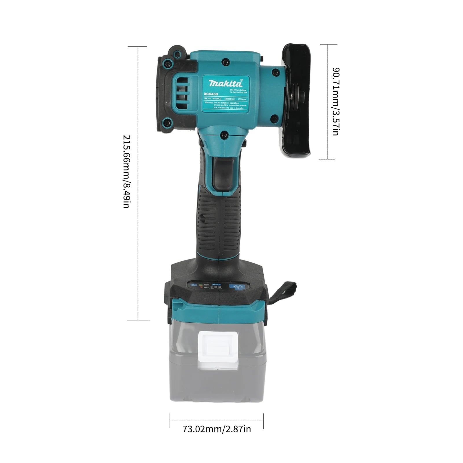 Makita 18V Brushless Cutting Grinder Cordless Tool Low Vibration Stable Running 20000RPM Multi-Scene Use & DIY tools