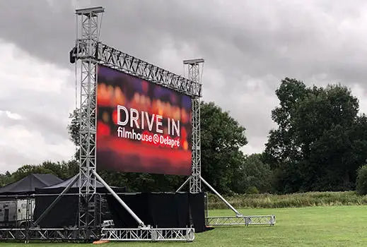 P3.9 Outdoor Waterproof Live Performance LED Screen Rental LED Display  Stage High Brightness Background Screen BIG LED Wall