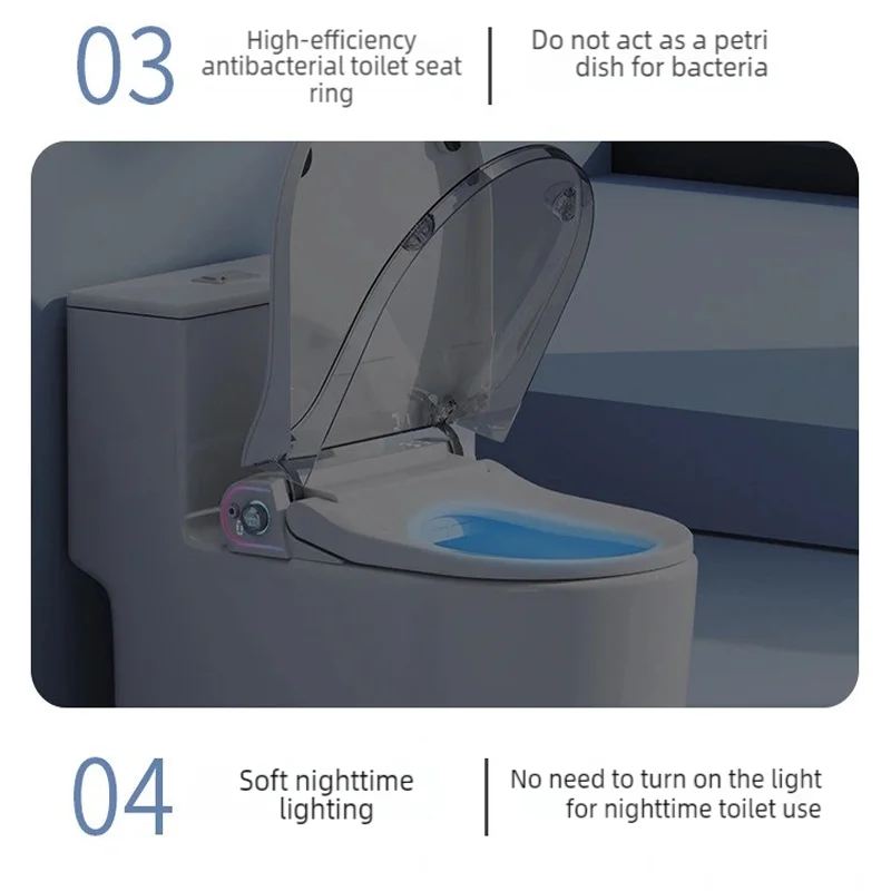 App Inteligente Cleaning Smart Flip Toilet Inodoros Japones WC Bidet Toilet Auto Sensor Toilette Japonaises Electric Toilet Lid
