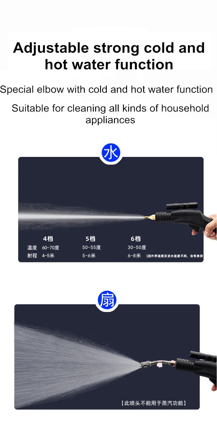 110V/220V 3500W/1700W High Temperature And High Pressure Steam Cleaner Air Conditioning Kitchen Lampblack Machine Commercial