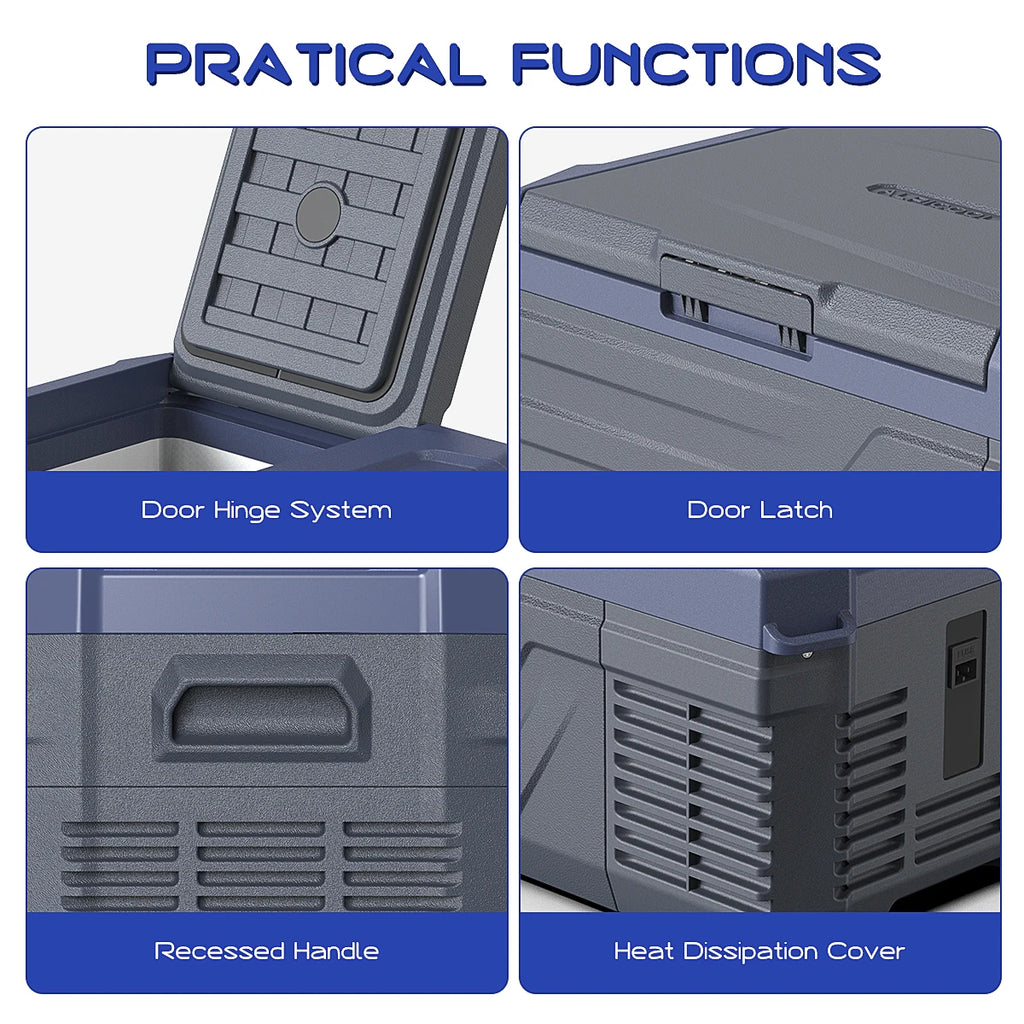 Nl30;NL40;NL50  Alpicool Camping Fridge  Ac/dc Compressor 12v Car Fridge Portable Mini Refrigerator Freezers For Outdoor