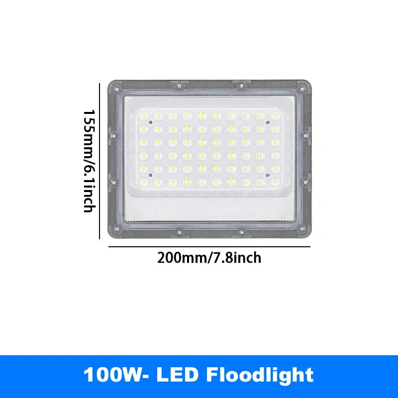 50W 100W 200W 300W 500W Led Floodlight Outdoor IP66 Waterproof 220V Reflector LED Garden Lighting Street Lamp Wall Flood Lights