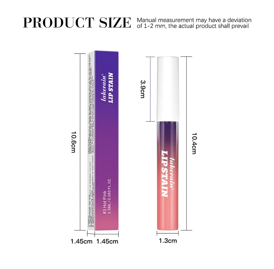 Blading Lip Gloss Peel and Stick Set Long-lasting Waterproof Pink Lip Gloss Transfer Resistant Natural Lip Cosmetics 3 Colors