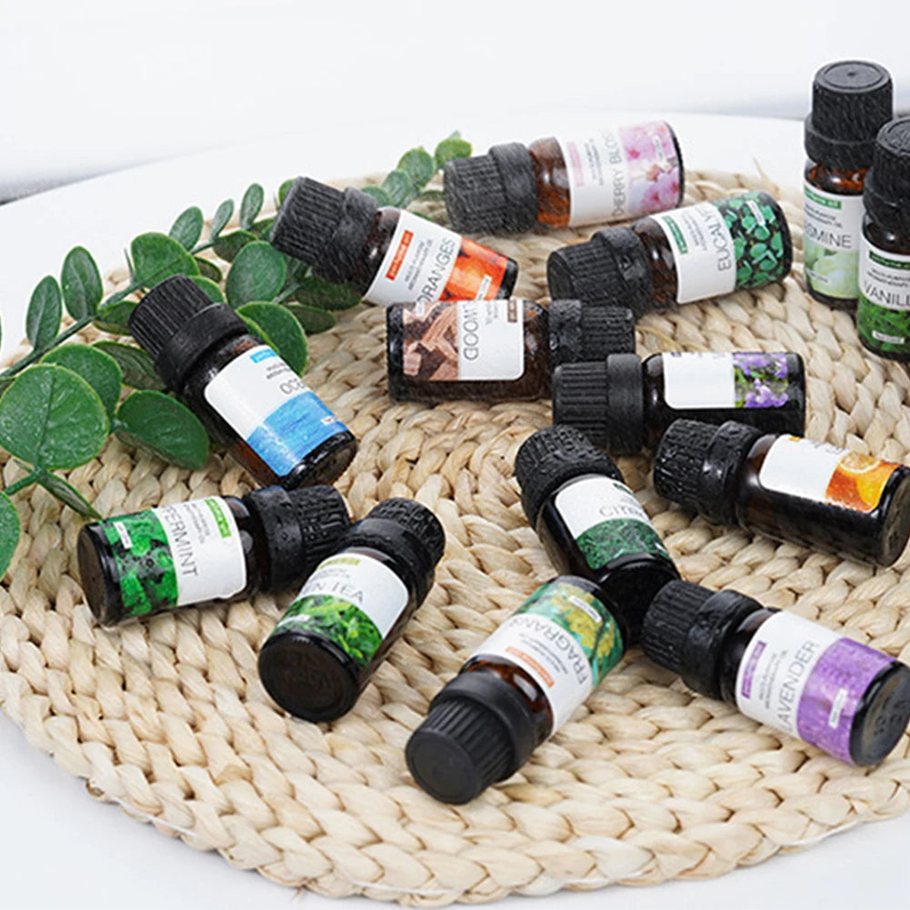 Water Soluble Essential Oil Set Aromatherapy TOP 6 Organic Blends for Diffuser Humidifier Perfume Oil Lavender Oranges