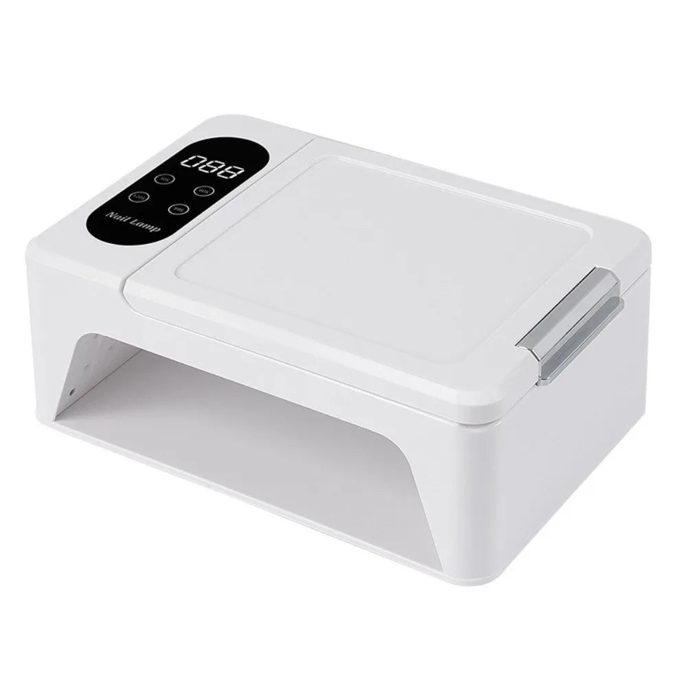 Versatile Dual Hand Nail Dryer Lamp Flip Design 96 LEDS Nail Curing Lamp 30/60/99/120s Timer 2IN1 UV Nails Lamp Salon