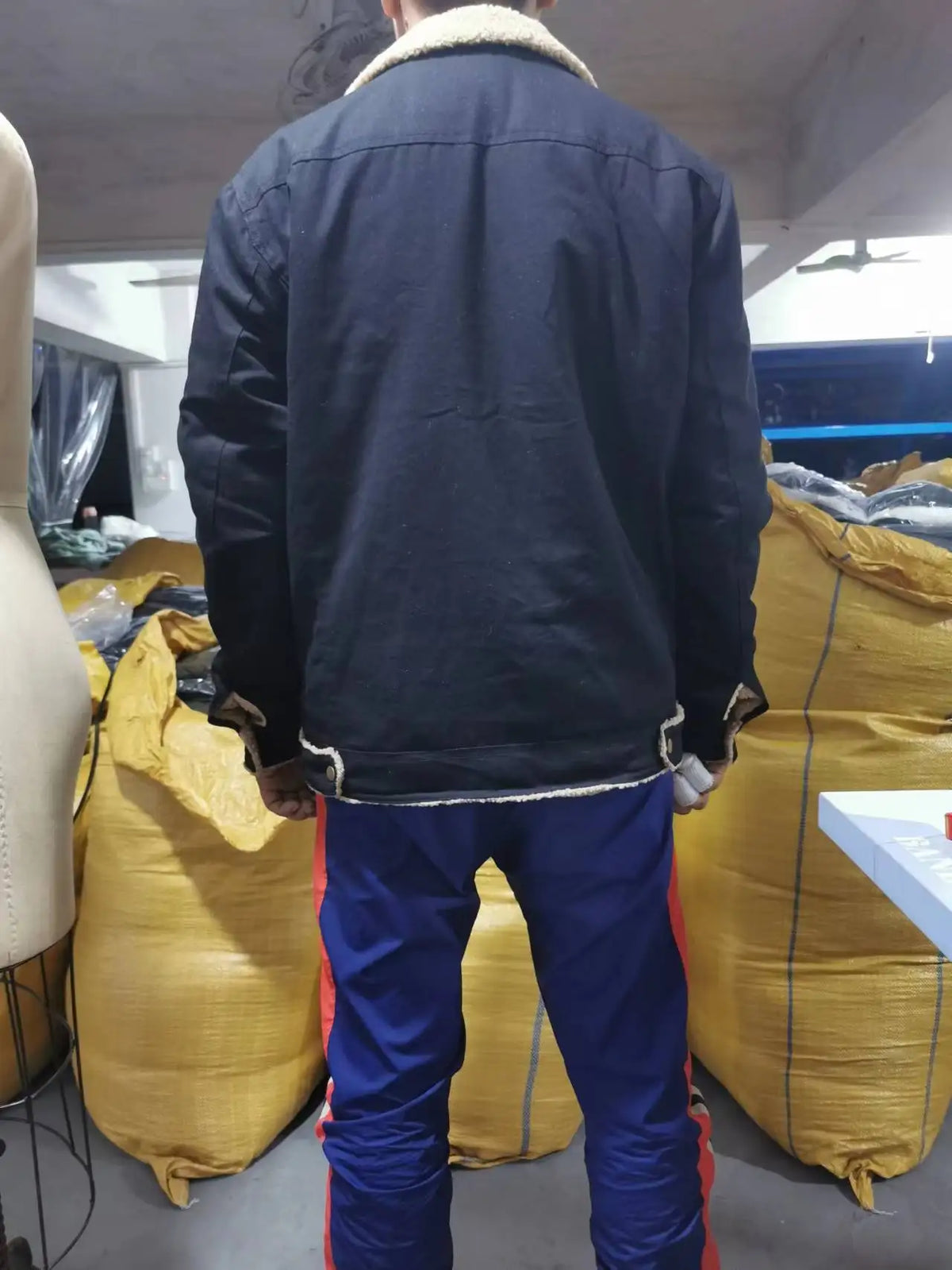 New in autumn and winter, men's jacket, velvet cotton tooling casual coat