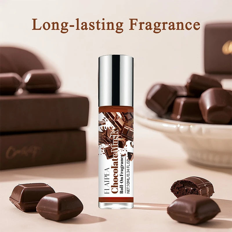 Christmas Musk Chocolate Perfume Natural Lasting Coconut Scent Rich Popular Roll-on Perfume Gift Women Perfect For The Holidays