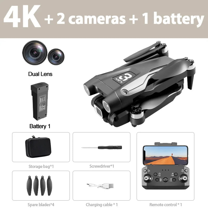 Original Z908 Pro /MAX 8K Drone ESC Professional 4K Dron Optical Flow Localization 3sided Obstacle Avoidance Quadcopter Toys