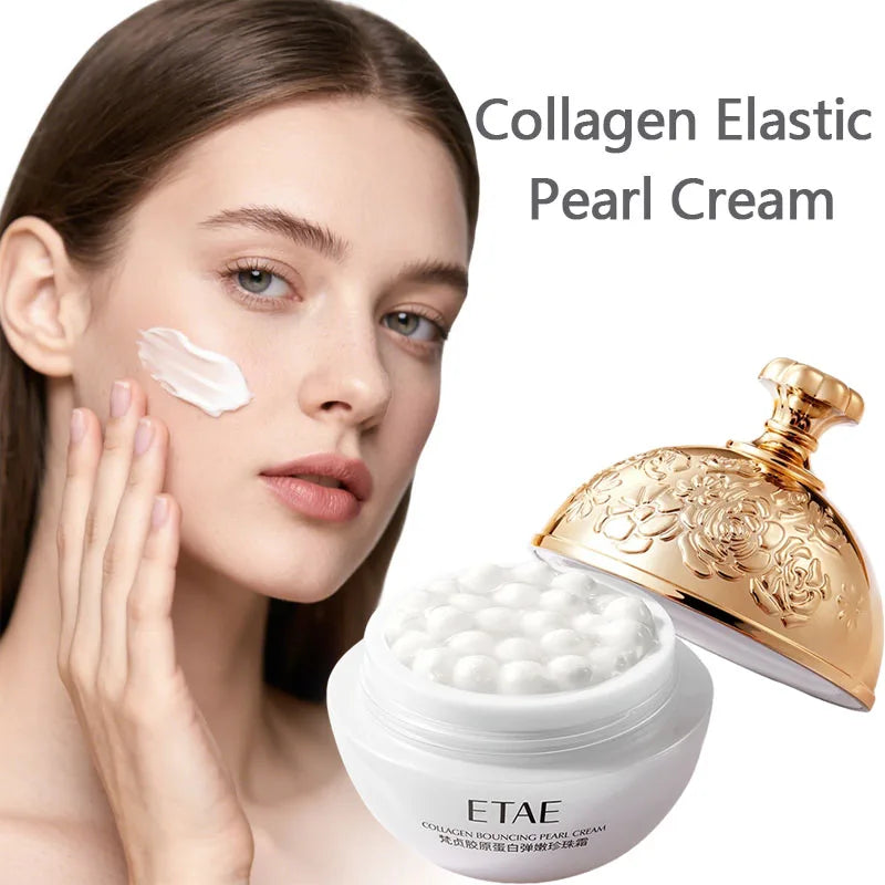 Collagen Pearl Filling Brighten Facial Cream Lifting Firming Moisturizing Korean Cream Face Cream Skin Care For Women Products