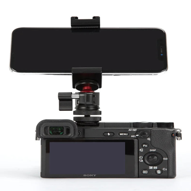 Spherical Mini Gimbal 360 Degree Rotating Digital SLR Camera Small Qimbal Tripod Live Streaming Mobile Phone Qimbal