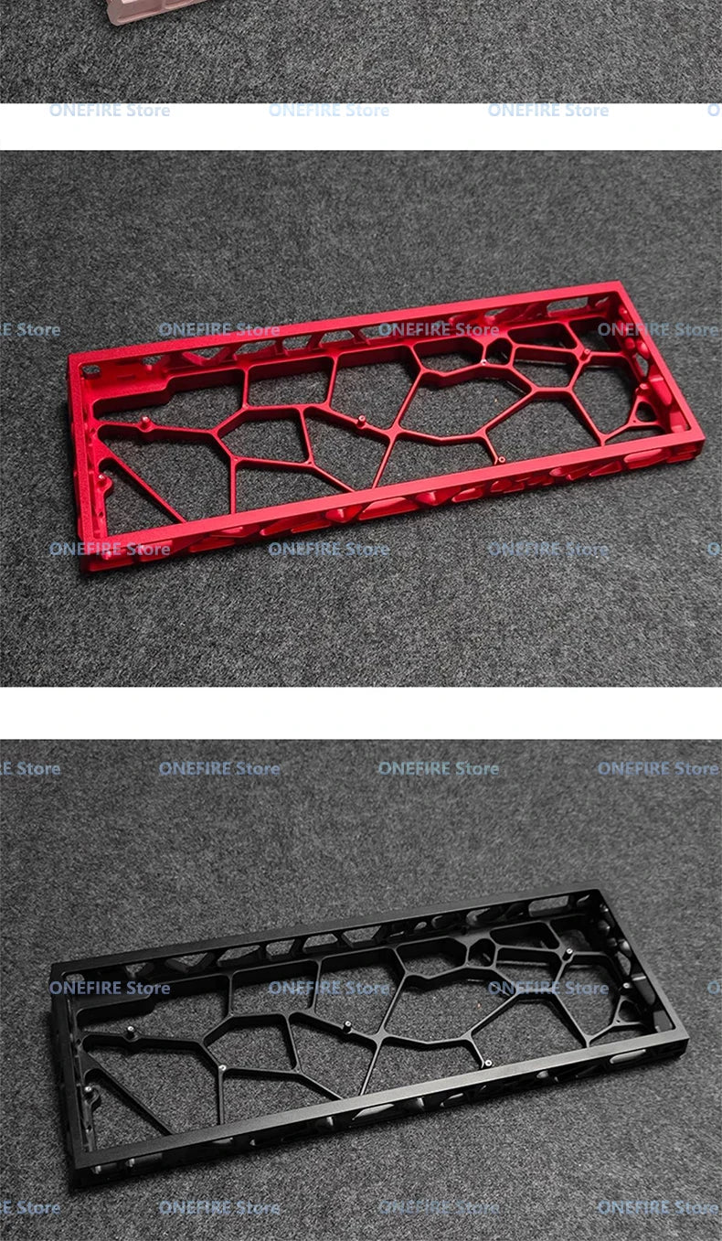 Wooting 60HE GH60 Holy60 Hollow Aluminum Keyboard Case Shell 60% Keys Layouts For Mad 60he Raven61 Aula Win60 GT60 Keyboard