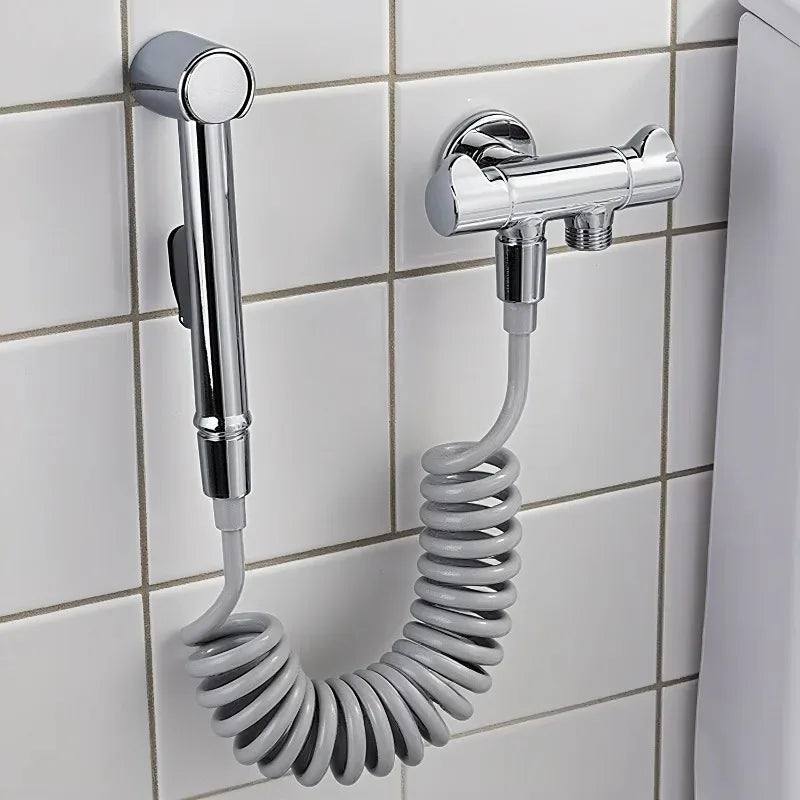2/3/5 Meters Spring Shower Hose Plastic Telephone Line Shower Hose Water Pipe Tube for Bedroom Personal Cleaning and Pet Bathing
