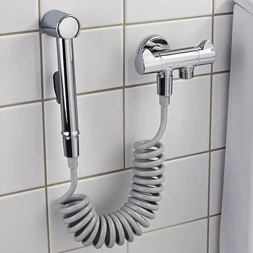 2/3/5 Meters Spring Shower Hose Plastic Telephone Line Shower Hose Water Pipe Tube for Bedroom Personal Cleaning and Pet Bathing
