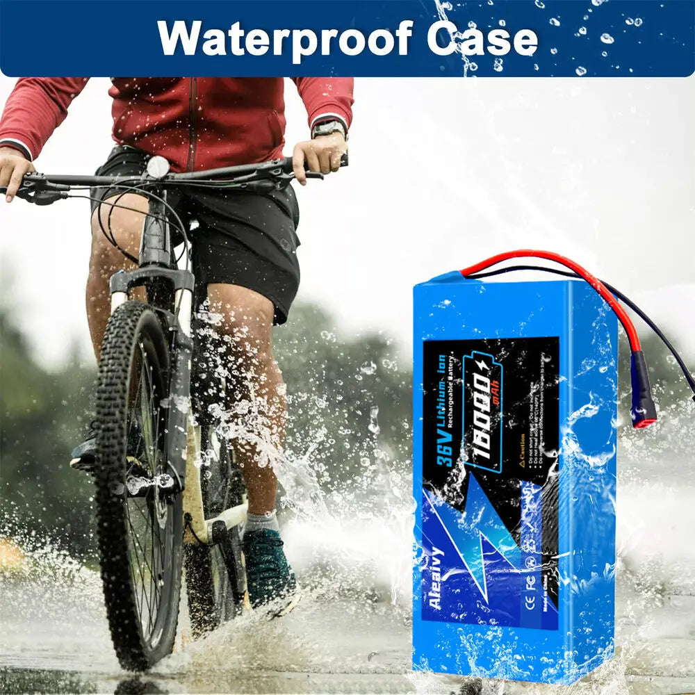10S5P 36V 16000mAh Electric Scooter Lithium Battery 18650 Battery Pack 36V 12/16/20Ah Electric Scooter Electric Scooter Battery