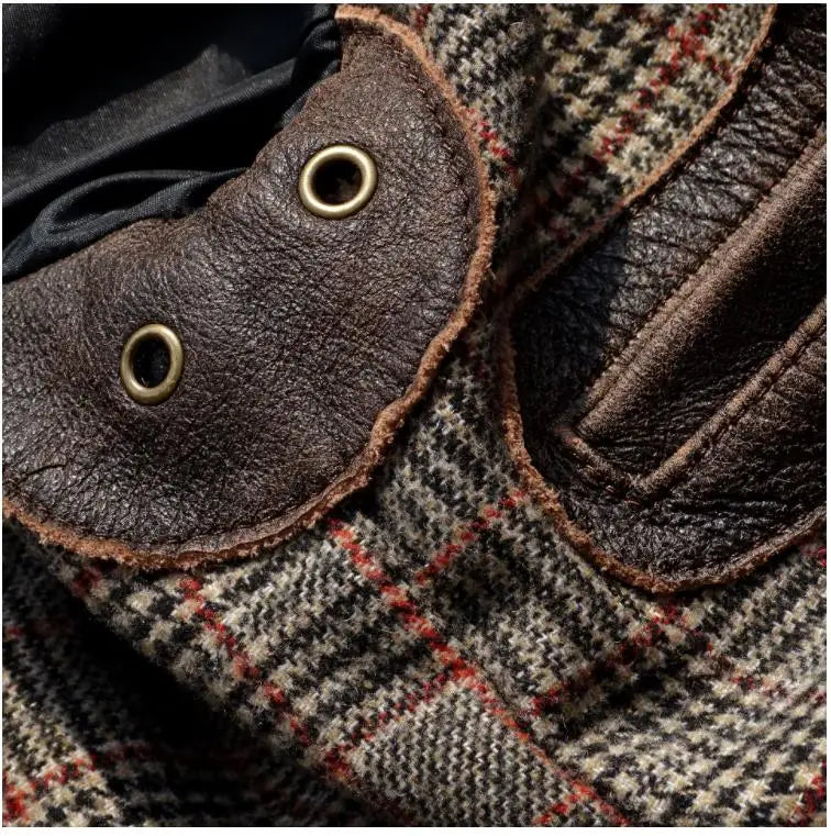 CC Shop Top.Natural,US nubuck leather coat.Vintage brown style casual genuine cowhide jacket.Men quality Rider leather cloth.