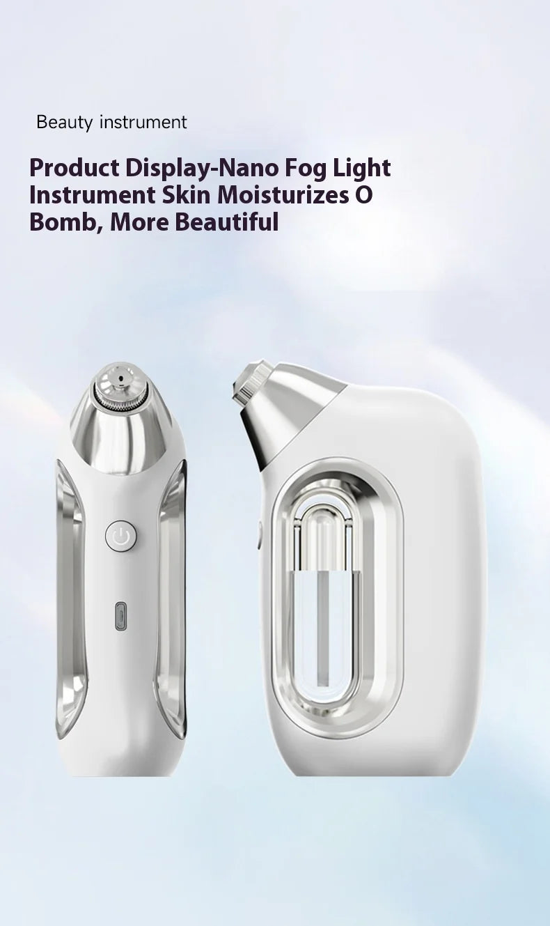 Professional Beauty Machine Women Skincare Oxygen Vaporizer Portable Self Face Steam Device Esthetician Facial Devices
