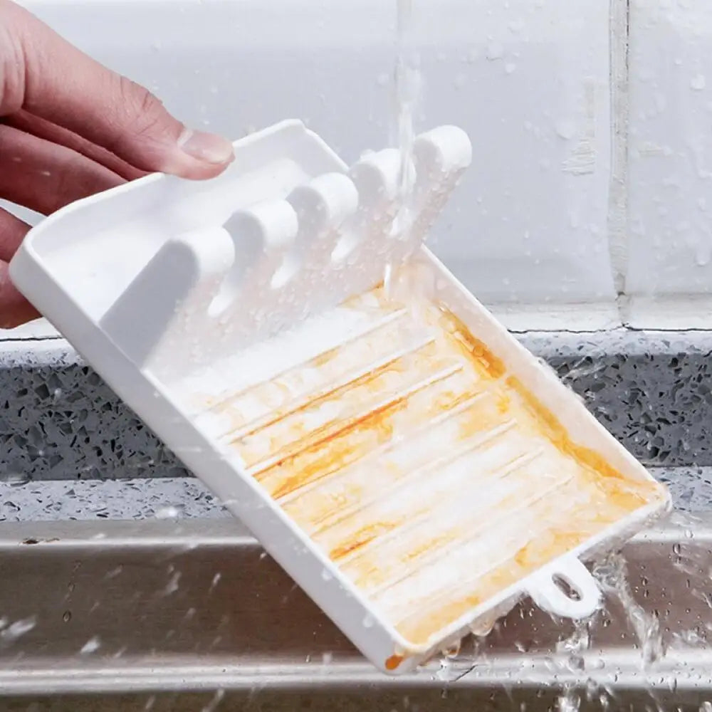 Kitchen Spoon Rest Kitchen Organizer for Fork Spatula Rack Spoon Holder Stand Tableware Storage Rack for Spoon Pot Lid Holder