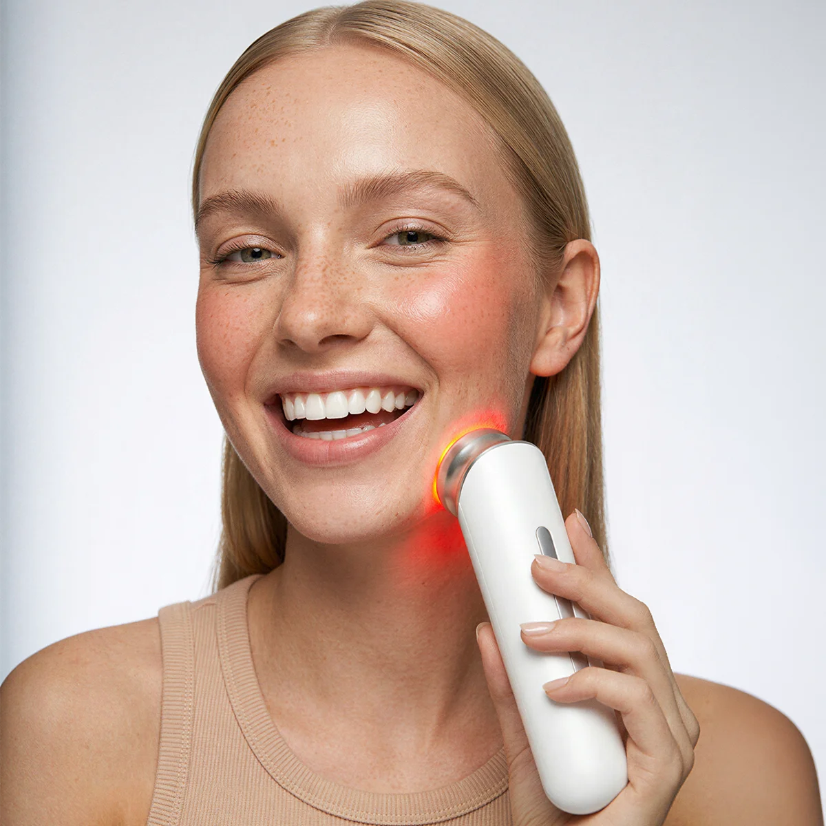 Home Use Collagen Tightening Beauty Instrument 5 Modes EMS Red Light Anti-Aging Eye Care Skin Lift Sensitive Skin Friendly