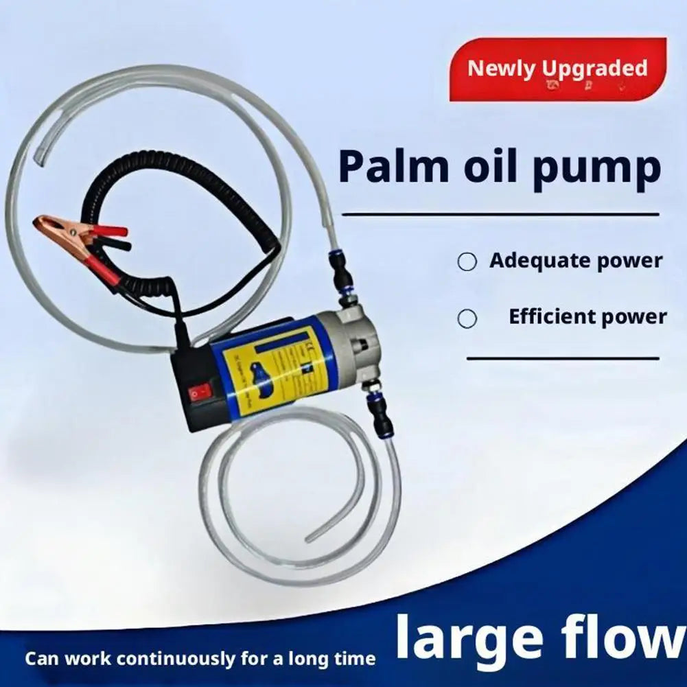12V/24V Electric Scavenge Suction Transfer Change Pump Oil Transfer Pump 1-4L/min Motor Oil Diesel Extractor Pump For Car Boats