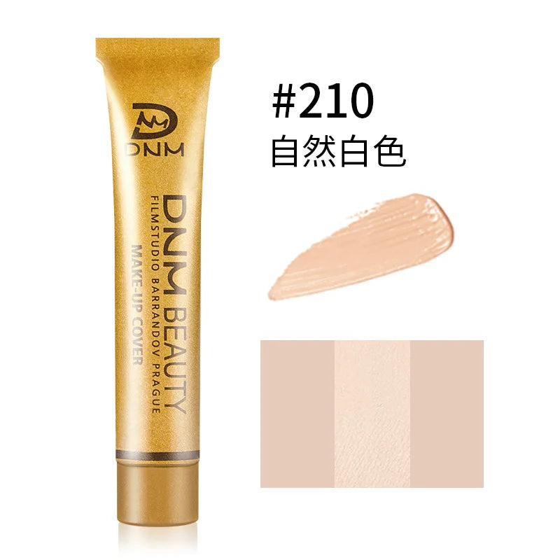 DNM High Quality Covering Concealer Makeup Moisturizing Face Concealer Foundation Waterproof Lasting Concealer Covering Cream