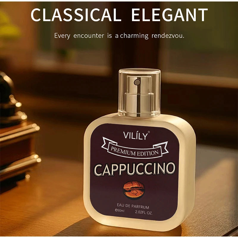 Coconut Vanilla Perfume Gourmand Chocolate Coffee Cream Scent, Fruity Floral Unisex Fragrance Spray, Sweet Musk Fragrance Mist