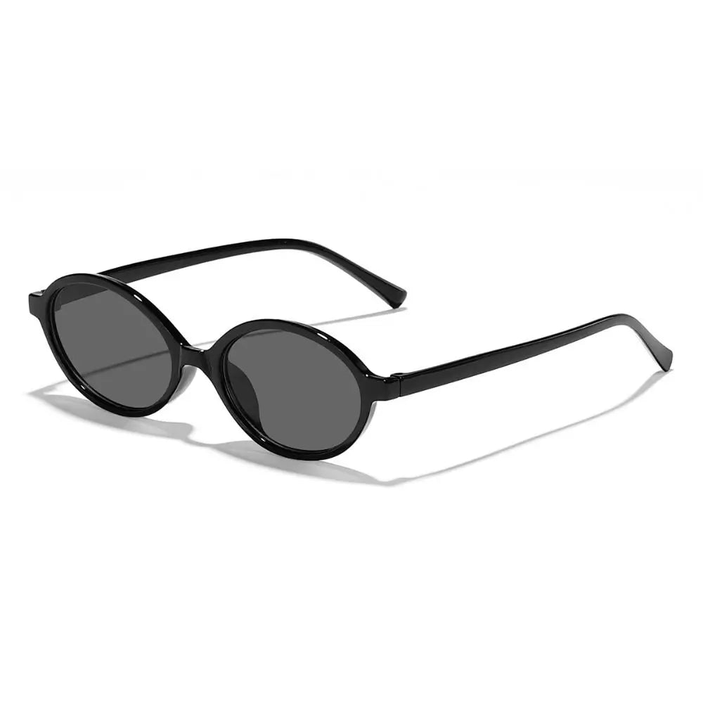 Vintage Cat Eye Oval Sunglasses Lightweight Trendy 90s Sunnies UV protection Sun Glasses for Women & Men