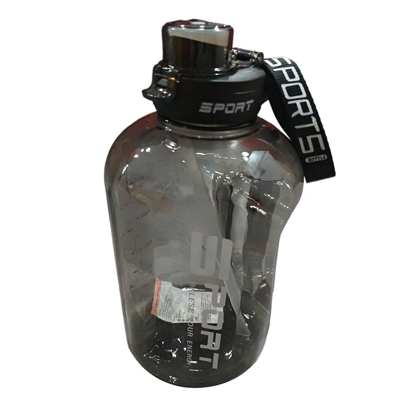 Large Capacity2500/1700ML Water Bottle With Straw Lid Sports Gym Water Kettle For Camping Travel BPA Free Drinking Bottles